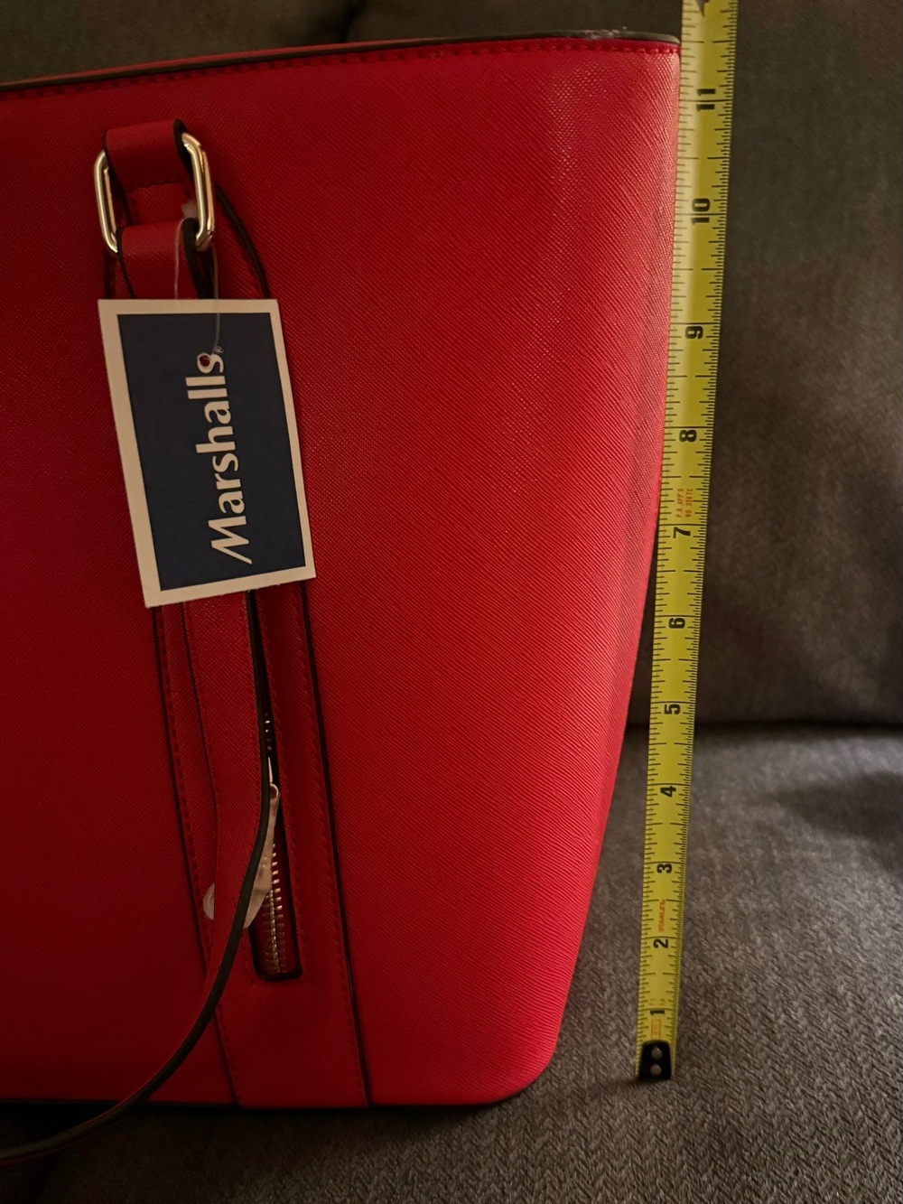 Isabelle Classic Red Tote with Removable Pouch — Women's Shoulder Bag, BNWT - Picture 10 of 15